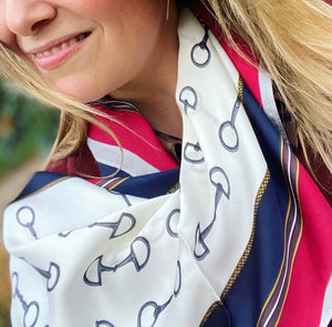 Equestrian Snaffle Scarf Collection