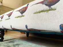 Load image into Gallery viewer, Pheasant Footstool