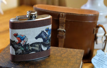 Load image into Gallery viewer, Horse Racing Hip Flask