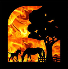 Load image into Gallery viewer, Mare &amp; Foal Log Burner