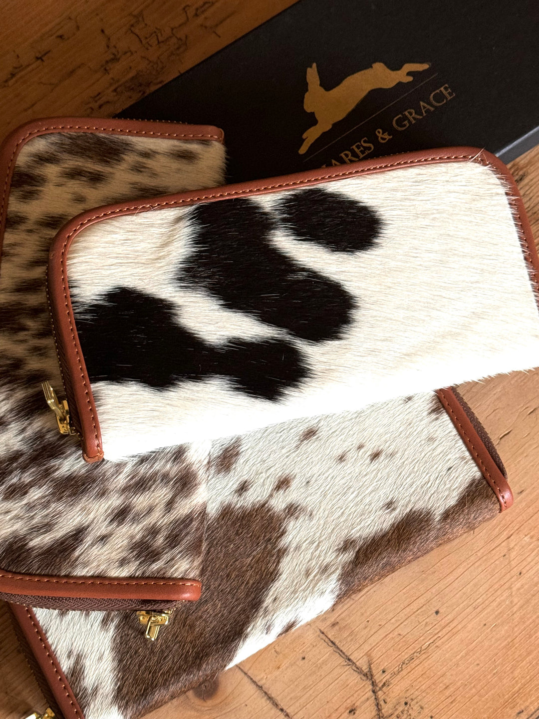 Leather Cowhide Purses