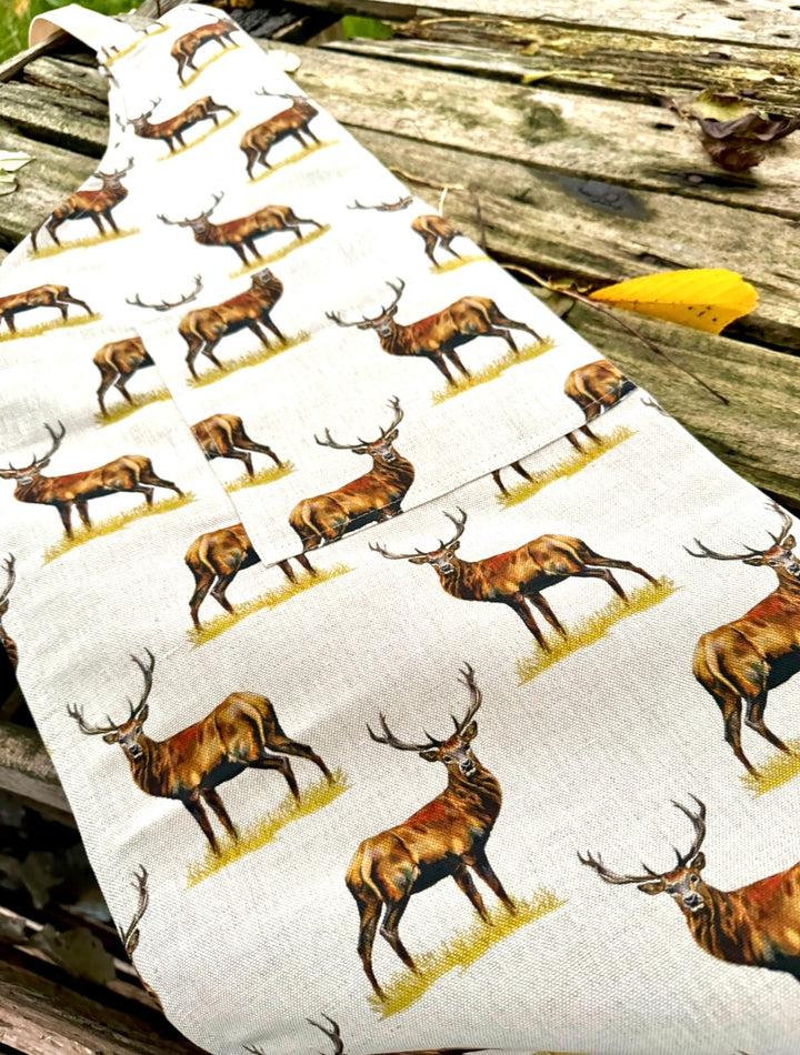 Royal Red Stag Apron