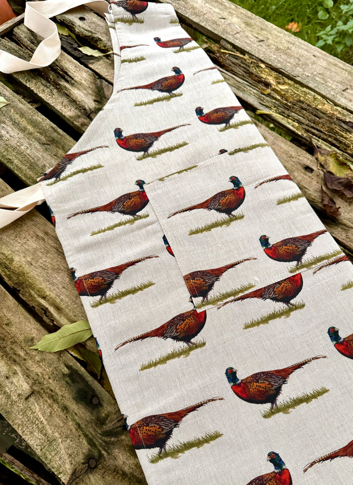 Foraging Pheasant Apron