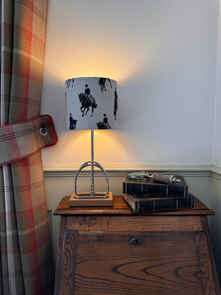 Horse Stirrup Dressage Table Lamp