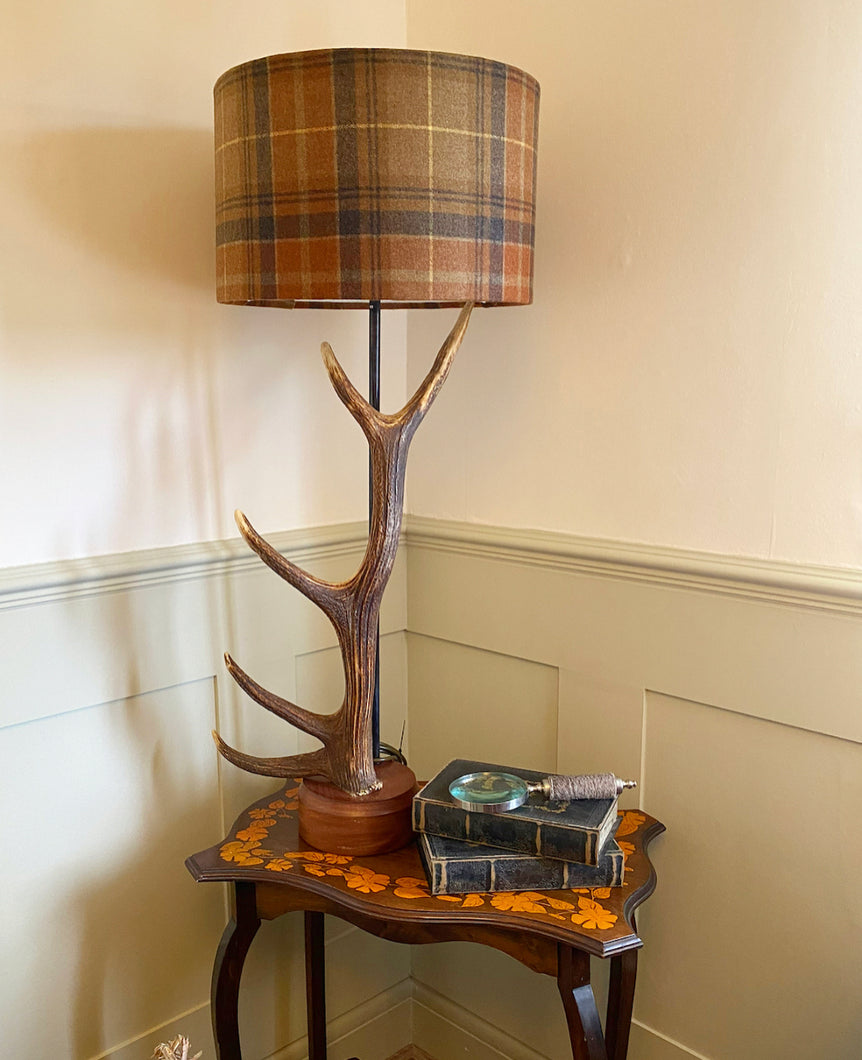 Large Antler Table Lamp