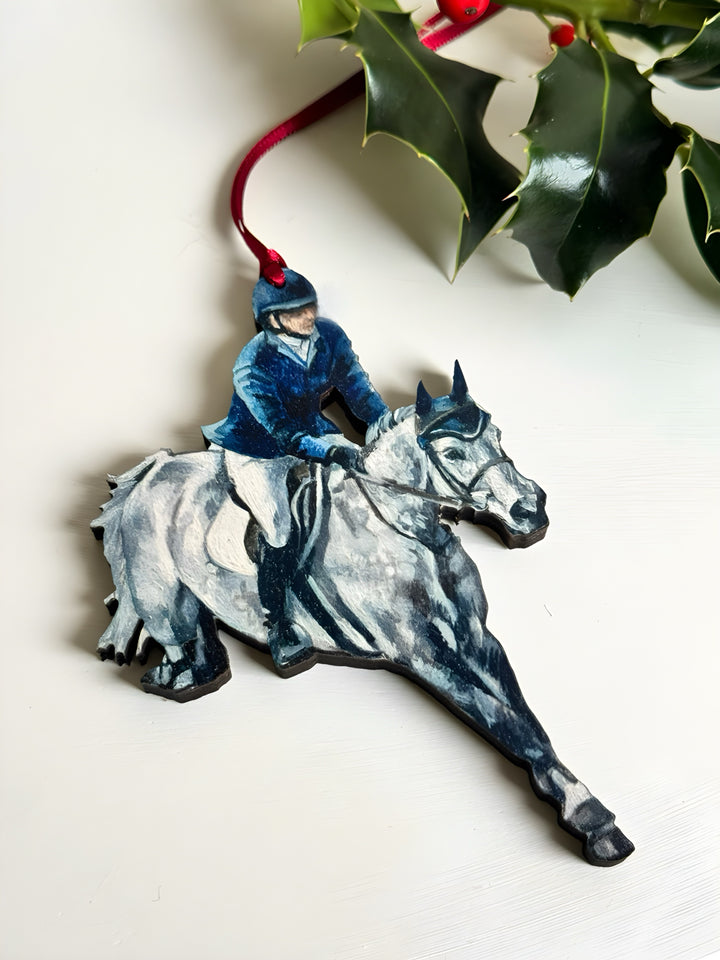 Show Jumping Ornament