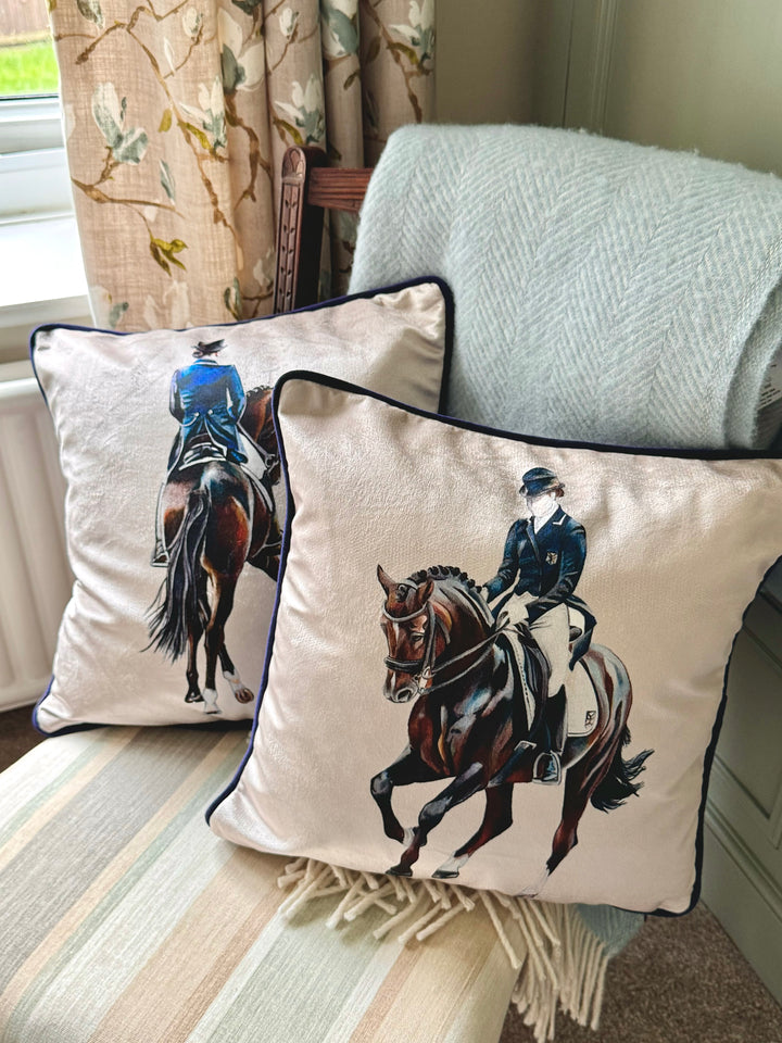 Velvet Dressage Cushion Cover