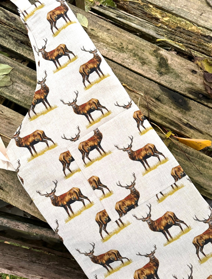 Royal Red Stag Apron