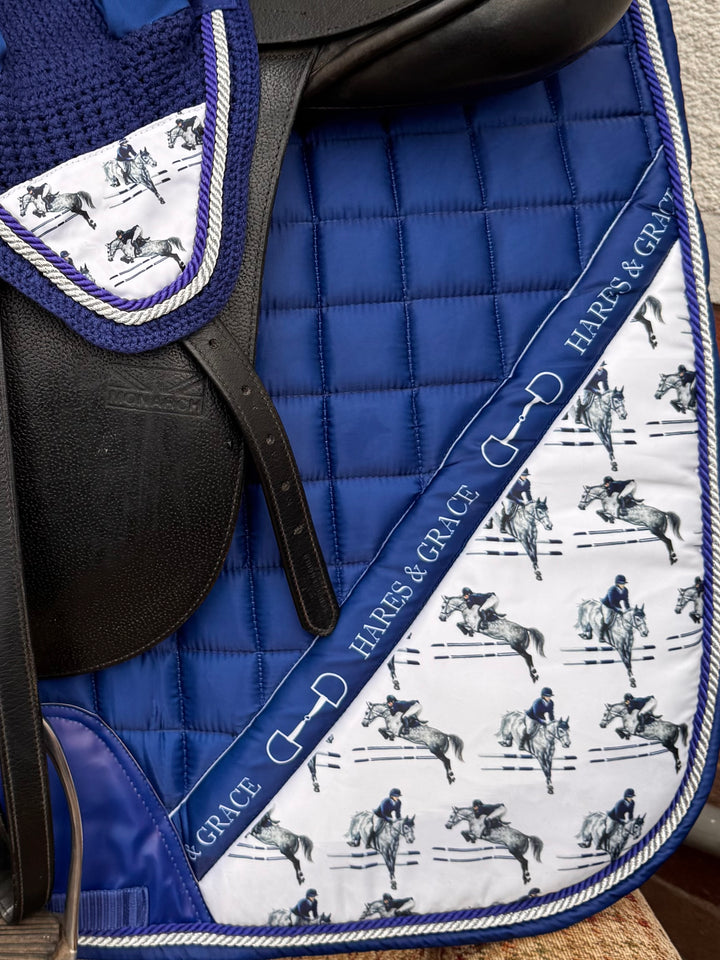 Show Jumping Design Saddle Pad