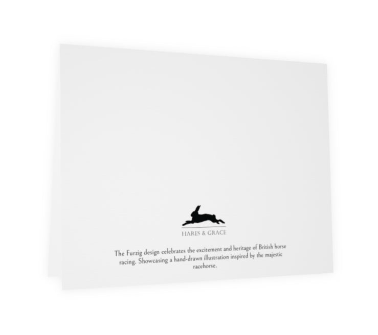 Horse Racing Greeting Card