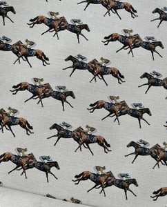 Horse Racing Fabric
