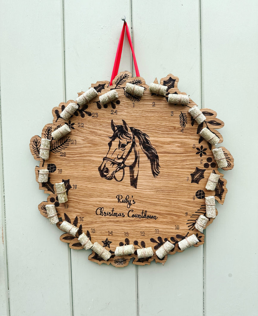 Personalised Horse Advent Calendar