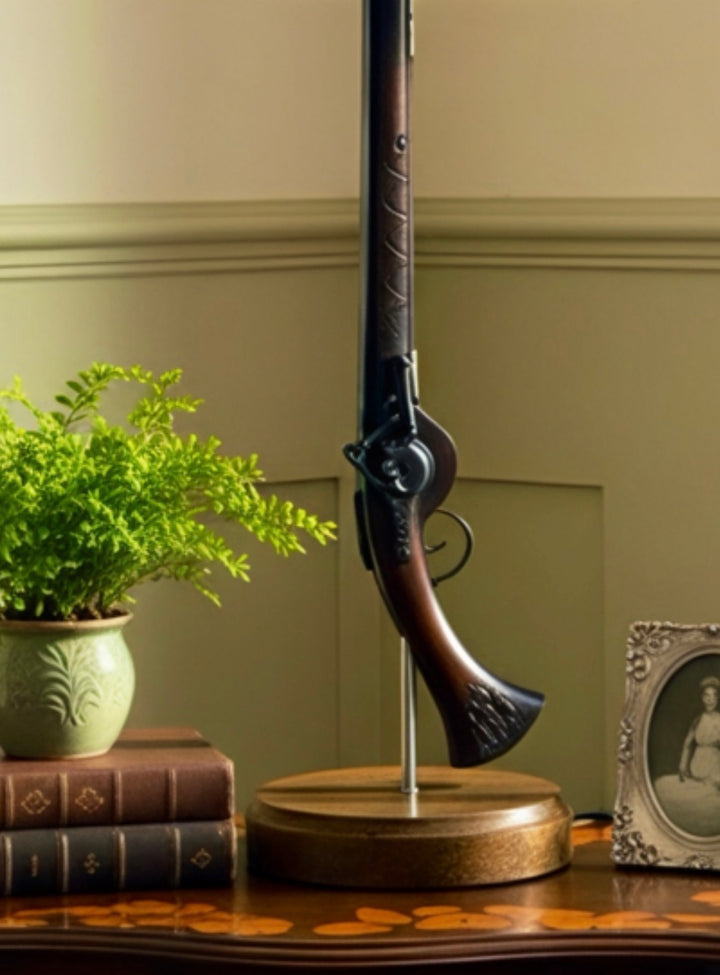Vintage Gun Lamp
