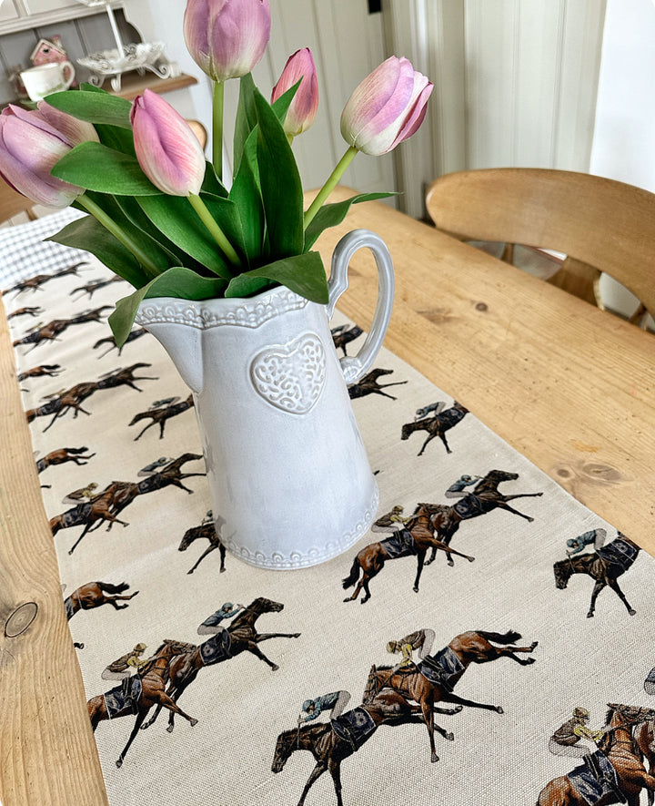 Horse Racing Table Runner