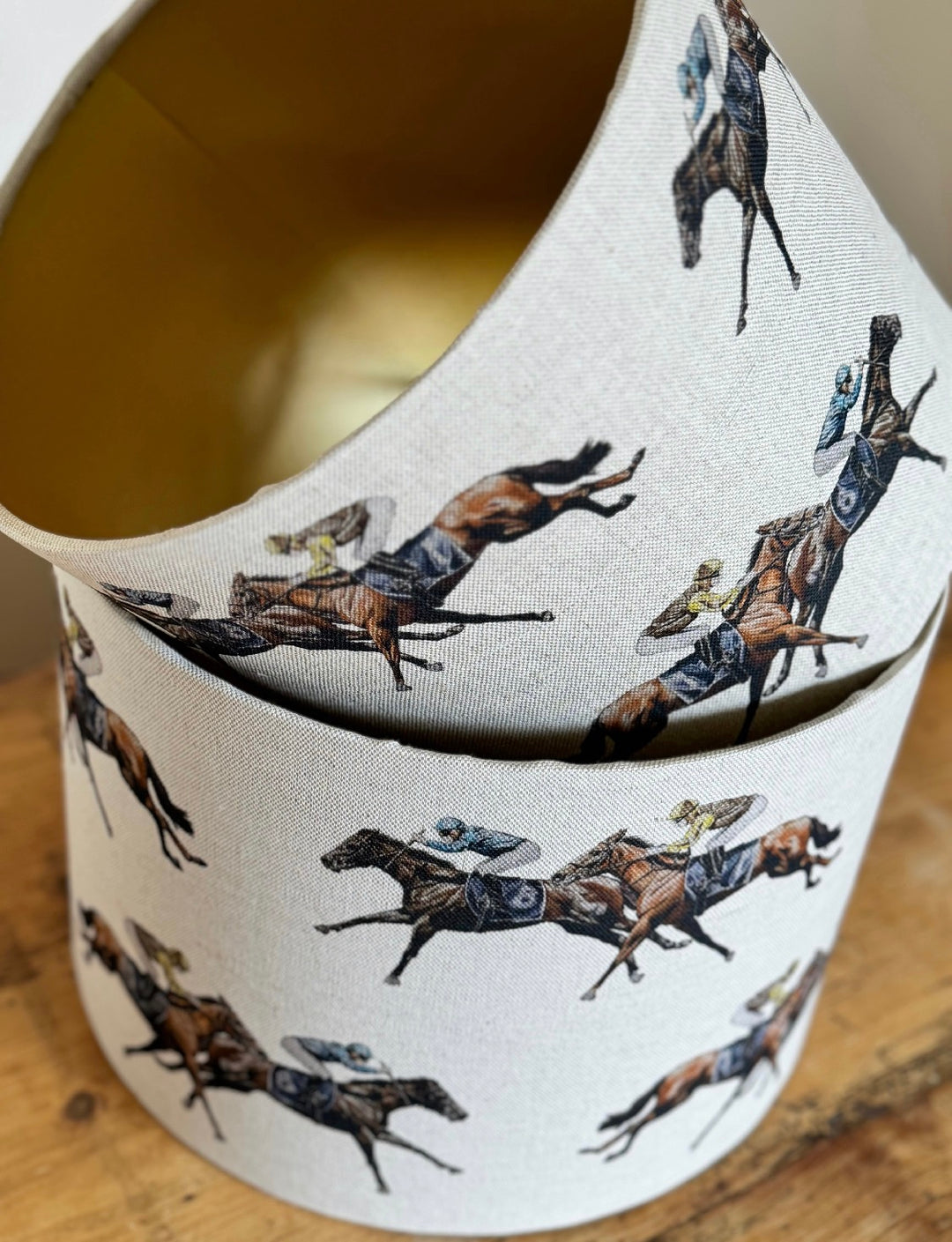 Horse Racing Snaffle Table Lamp.