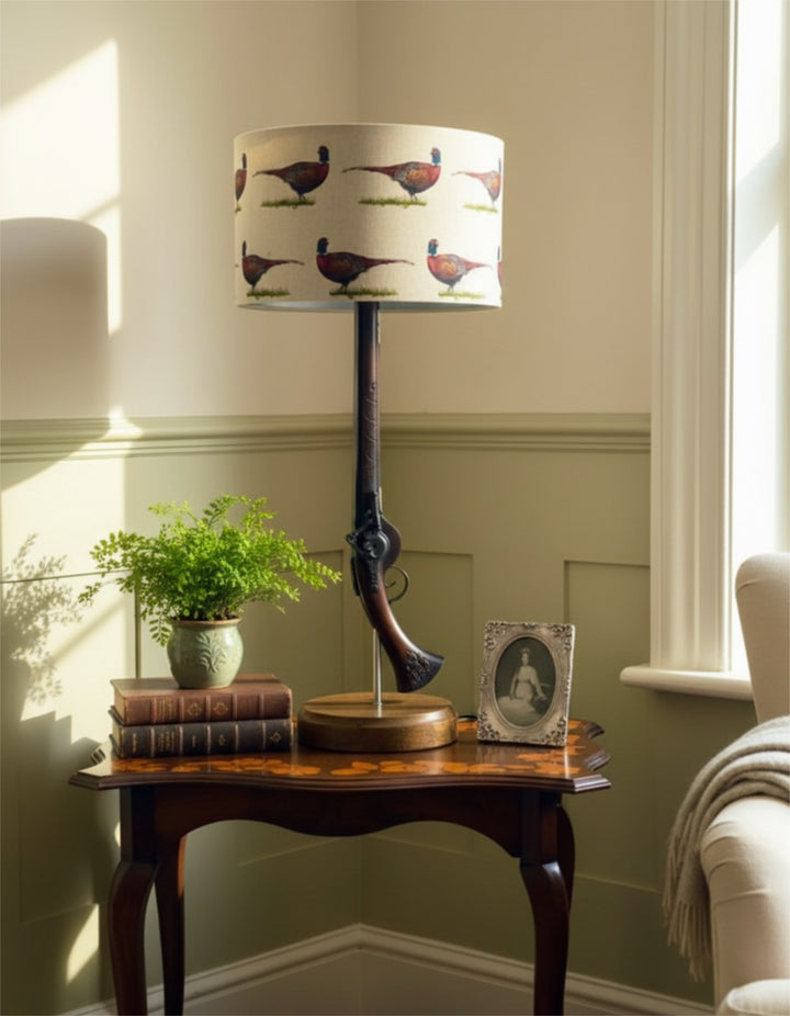 Vintage Gun Lamp