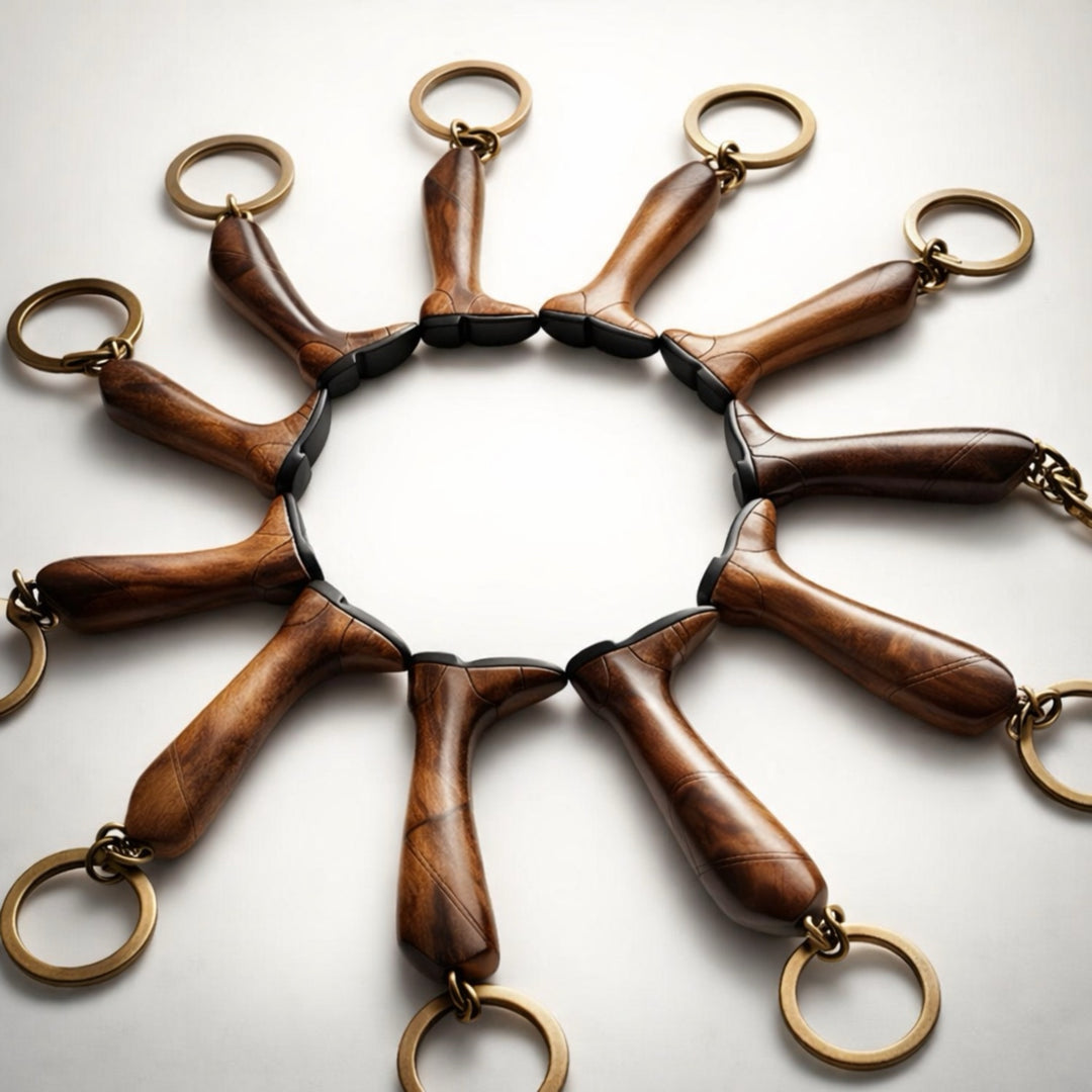 Handcrafted Riding Boot Keyring