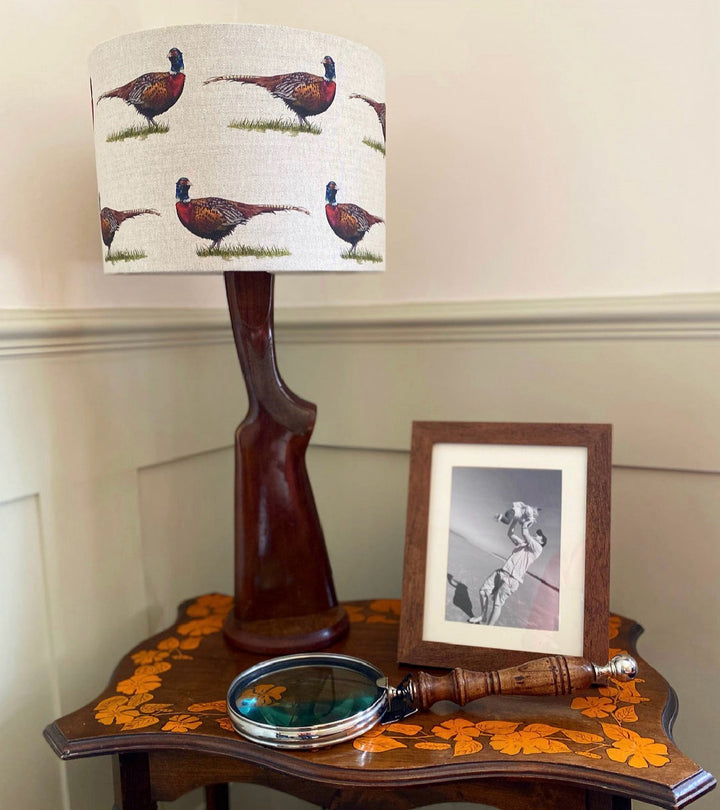 Gun Stock Table Lamp Base.