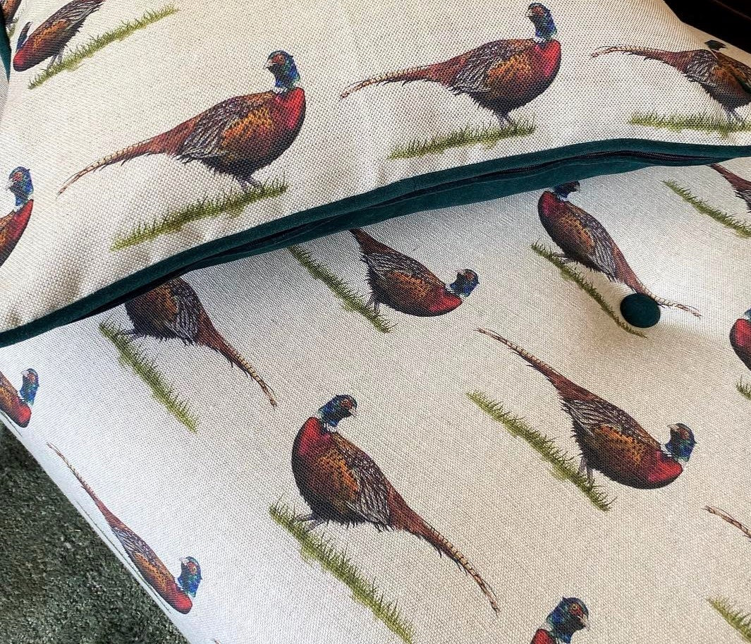 Pheasant Footstool