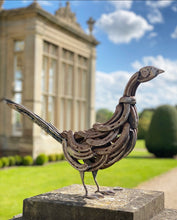 Load image into Gallery viewer, Horseshoe Pheasant Statue