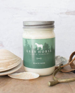 Mason Jar Beach Ride Candle