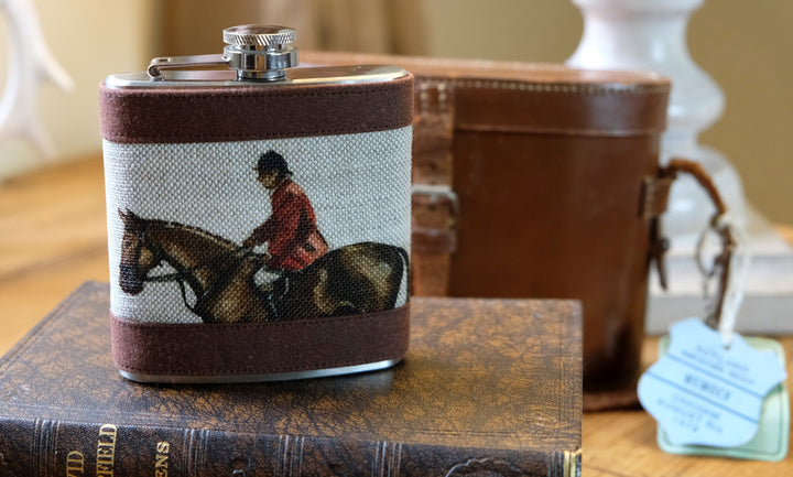 Master of Hounds Hip Flask