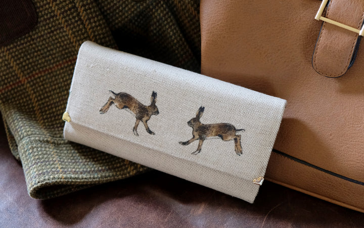 Hare Leather Handmade Purse