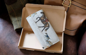 Master of Hounds Leather Handmade Purse