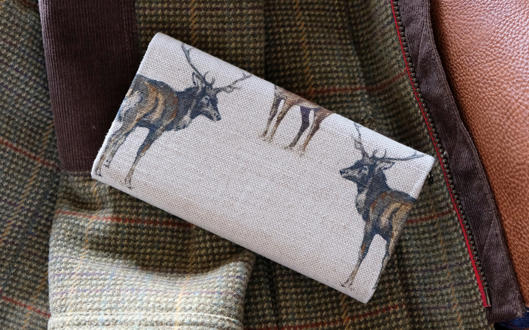 Stag Leather Handmade Purse