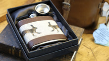 Load image into Gallery viewer, Hare Hip Flask.