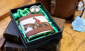Master of Hounds Hip Flask