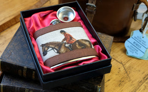 Master of Hounds Hip Flask