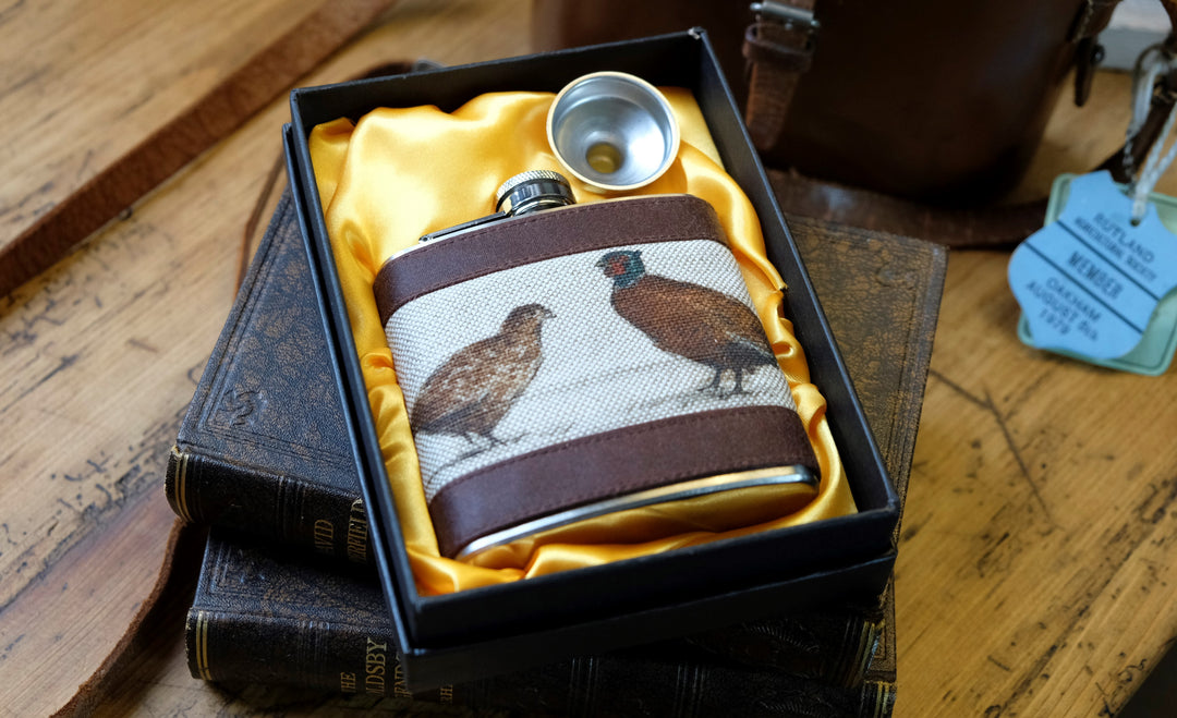 Gamebird Hip Flask