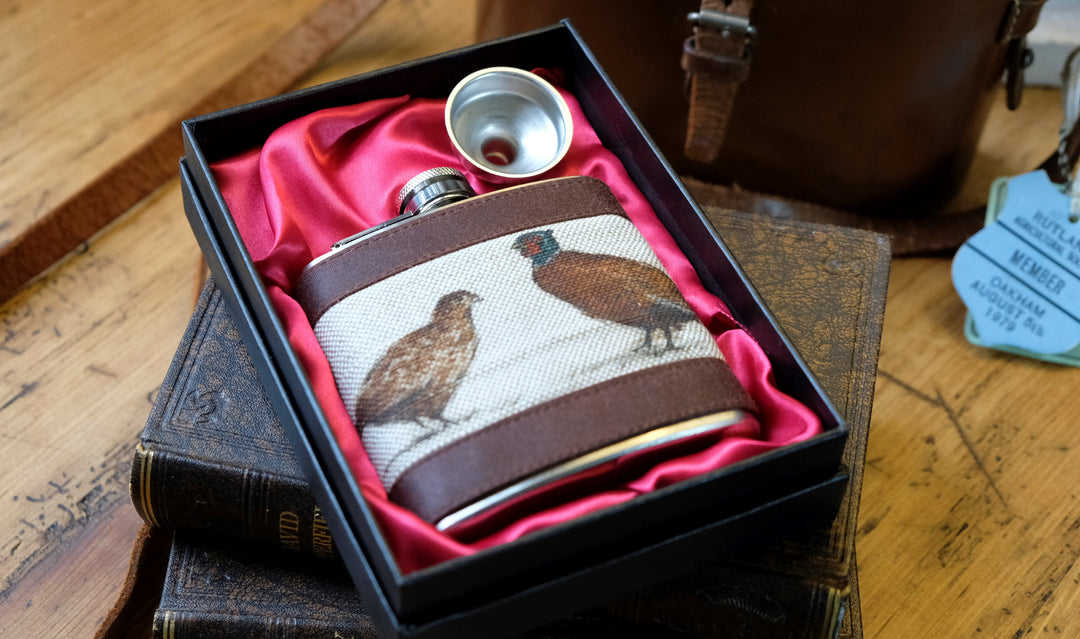 Gamebird Hip Flask