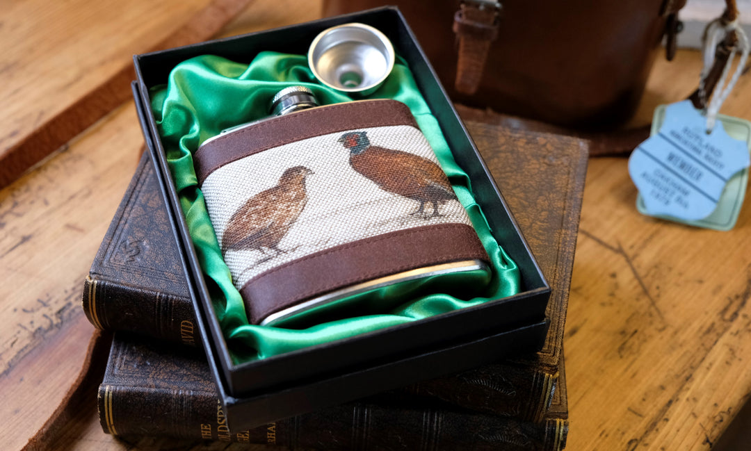 Gamebird Hip Flask