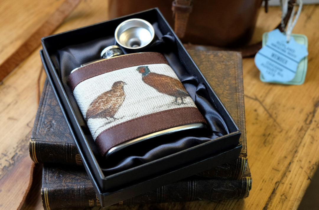 Gamebird Hip Flask