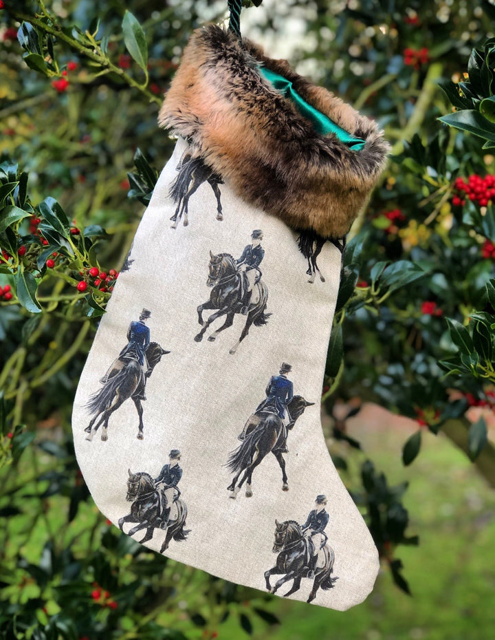 Dressage Christmas Stocking