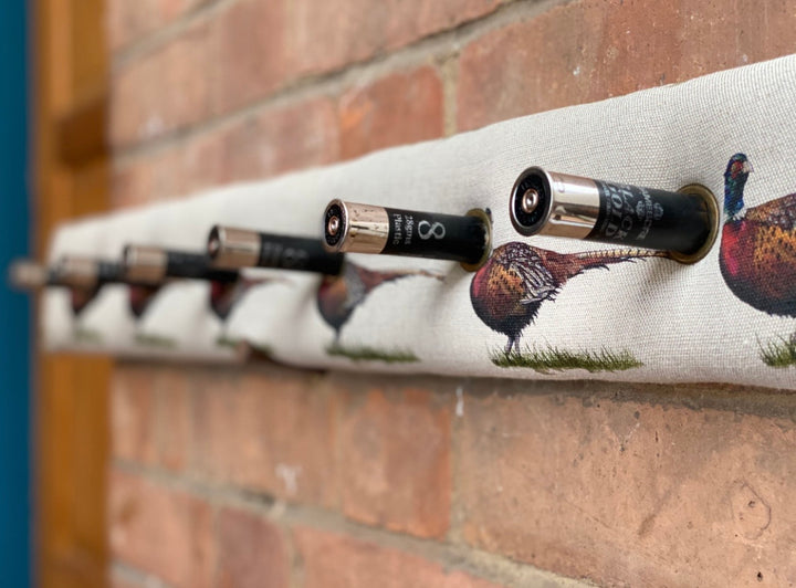 Pheasant Cartridge Coat Rack