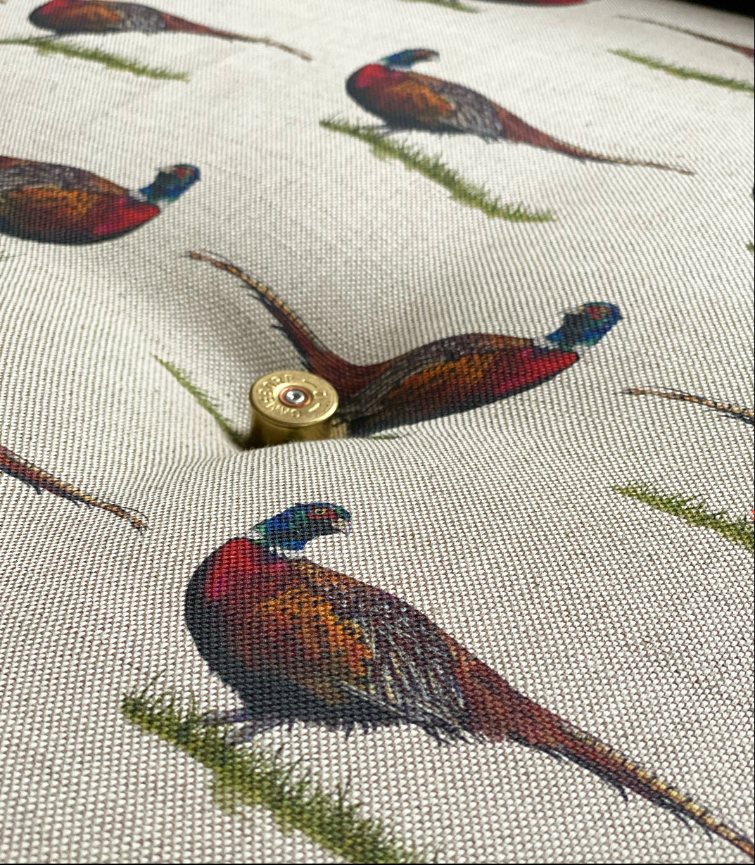 Pheasant Footstool