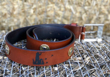 Load image into Gallery viewer, Pheasant Shooting Leather Belt.