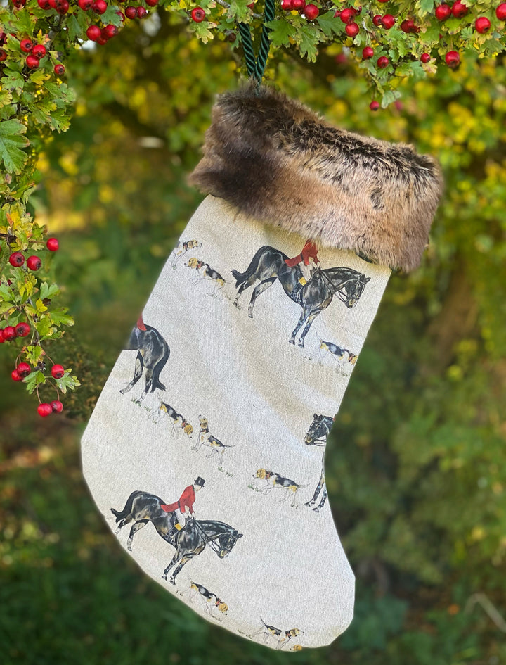 Hunt Master Christmas Stocking.