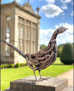 Horseshoe Pheasant Statue