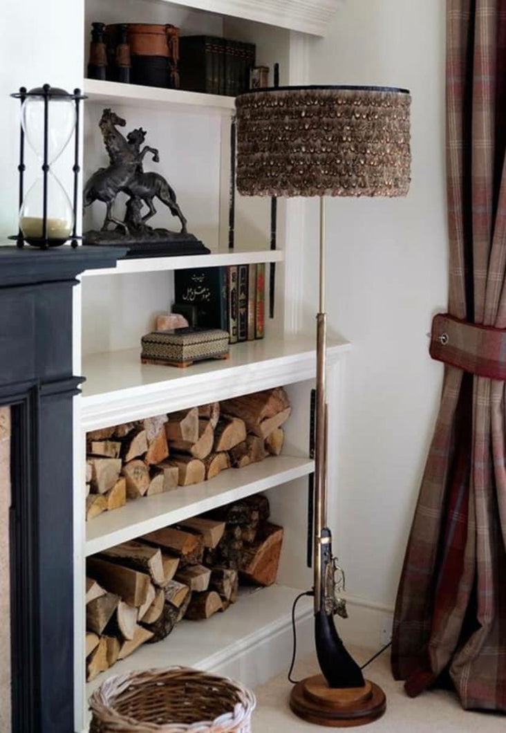 Musket Boar Gun Floor Standing Lamp
