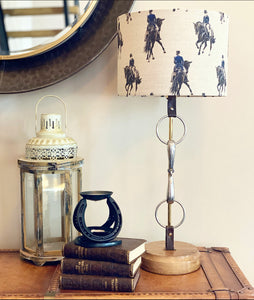 Dressage Snaffle Table Lamp.