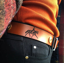 Load image into Gallery viewer, Dressage Leather Belt